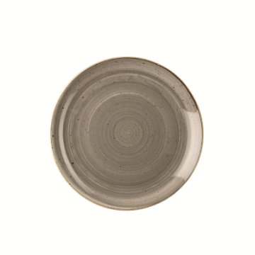 Churchill Stonecast Grey Evolve Coupe Plate 8.67&quot;