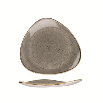 Churchill Stonecast Grey Lotus Plate 9&quot;