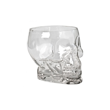 Large Glass Tiki Skull 53oz / 1.5L
