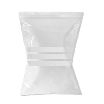 Grip Seal Bags with Write on Panels 8&quot;x11&quot; (Pack 100)