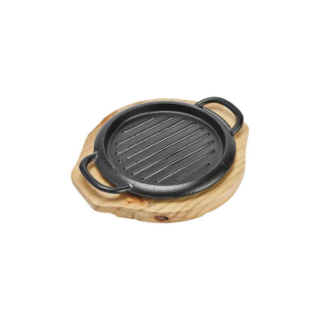 DBL Sizzler with Base Round Shallow 18cm YK037 / YMNP