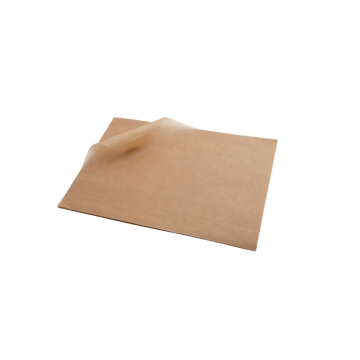 Brown Greaseproof Paper Sheets 250x350mm (Pack 1000)