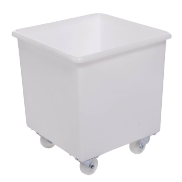 Food Grade Mobile Ingredient Bin Truck 72 Litre Natural