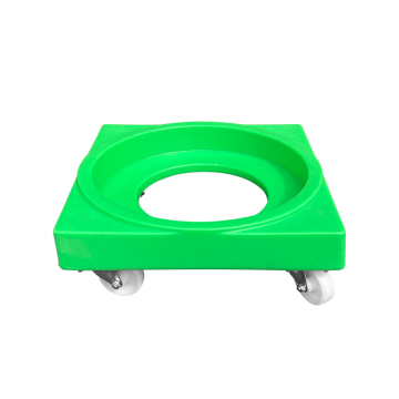Mobile Trolley for Round Inter Stacking Ingredient Bin