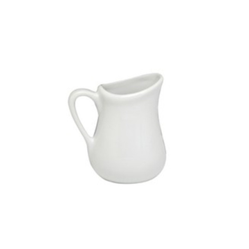 White China Milk / Cream Jug 25ml