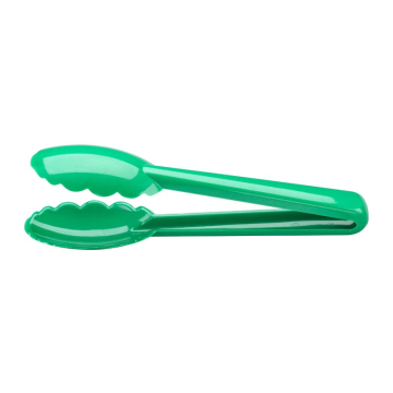 Mercer Culinary Hells Tools Utility Tong 9.5&quot; Green