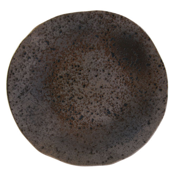 Rustico Black Ironstone Plate 17cm