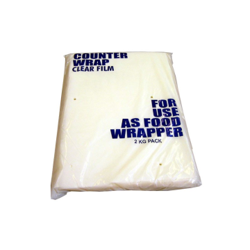 Clear Film Sheets 7.5&quot;x10&quot; 2kg for Food Use