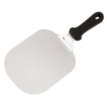 Paderno Pizza Peel S/S 22x18cm with black handle