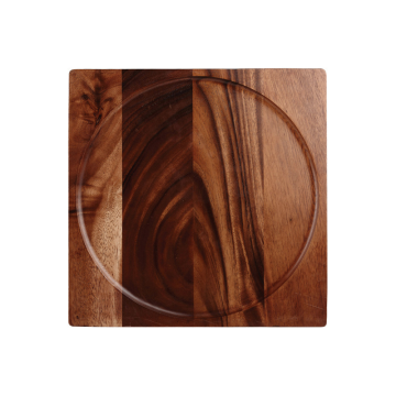 Art De Cuisine Wooden Square Presentation Board 12&quot; (Pack 4)