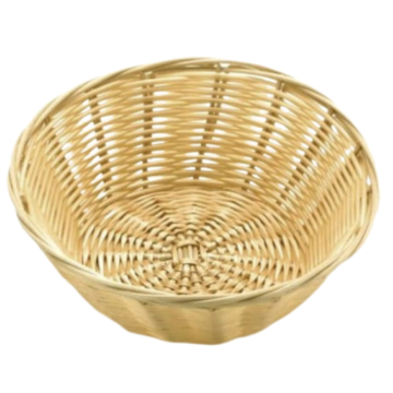 Poly Rattan Basket Round 18cm