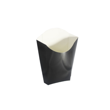 Black Cardboard Chip Scoop Large (Pack 500)