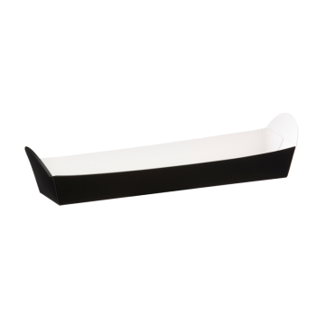 Black Cardboard Baguette Tray (Pack 125)