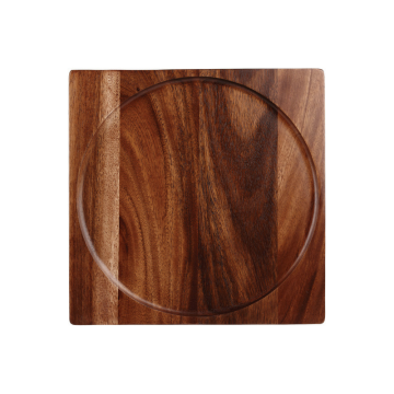 Art De Cuisine Wooden Square Presentation Board 13&quot; (Pack 4)