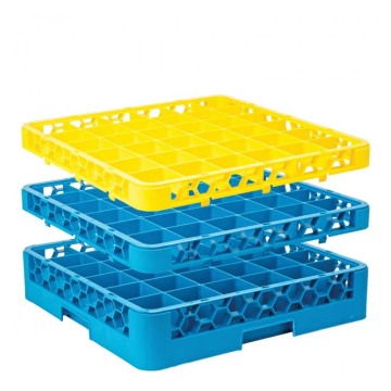 Glass Rack 36 Compartment + 1 Extender