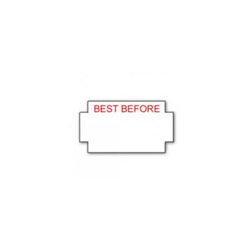SATO NOR 3/9 B Labels White &quot;Best Before&quot; Freeze Adhesive (Pack 15000)