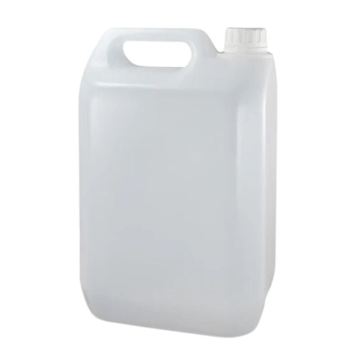 Empty 5 Litre Natural Container / Jerry Can With Cap