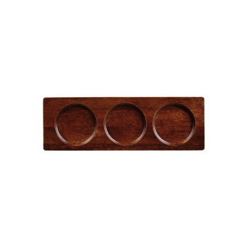 Art De Cuisine Wooden Deli Board 10.8&quot; x 3.5&quot; (Pack 4)