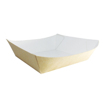 Kraft Burger Tray 5&quot; (Pack 250)