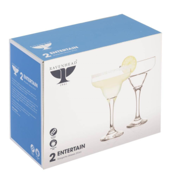 Ravenhead Entertain Margarita Glasses 29.5cl (Pack 2)