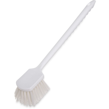 Utility White Scrub Brush 20&quot; (50cm)