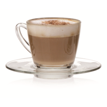 Ocean Kenya Cappuccino Glass Cup 245ml / 8.5oz