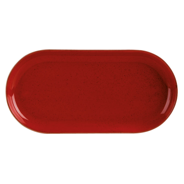 Seasons Magma Narrow Oval Plate 32 x 20cm / 12 1/2&quot; x 8&quot;