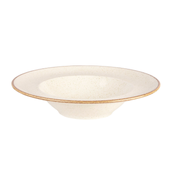 Seasons Oatmeal Pasta Plate 26cm (10&quot;)