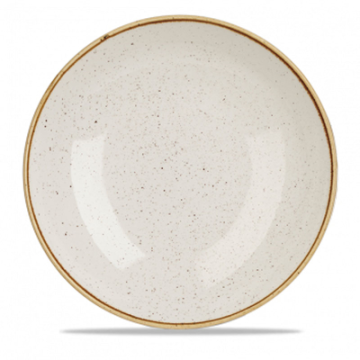 Churchill Stonecast Barley White Coupe Large Bowl 12&quot;
