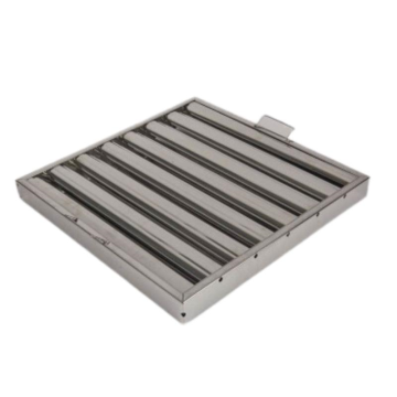 Stainless Steel Baffle Filter 395 x 395 x 48mm