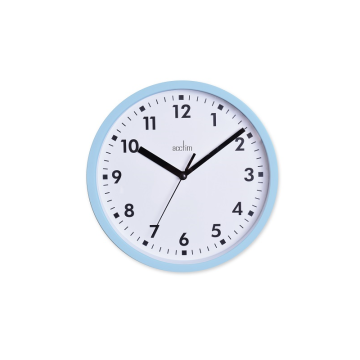 Acctim Runwell 200mm Analog Wall Clock - Blue