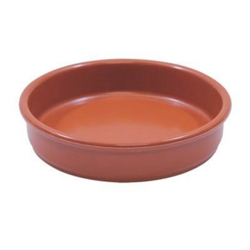 Valencia Collection Thermo Set Resin Tapas Bowl, 10oz, Round, Terracotta