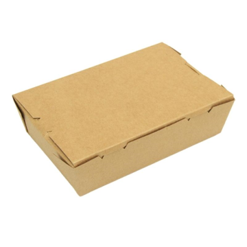 Kraft PE Food Carton 195x140x65mm (Pack 120)