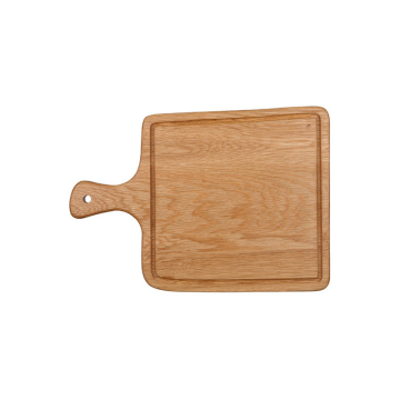 Art De Cuisine Wooden Sq Handled Board 16.7&quot;x10.6&quot;x0.8&quot; Op Stk 4 (Pack 4)