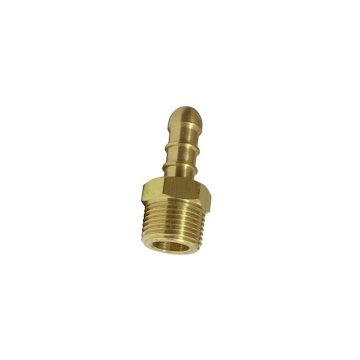 Brass 1/2&quot; Male Nozzle to suit ID 8mm Gas Pipe Hose