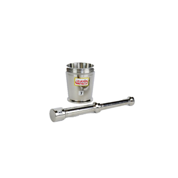 Stainless Steel Pestle and Mortar No.5 9.5cm