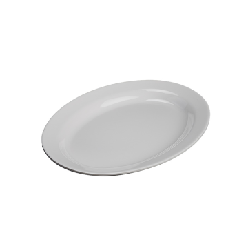 Melamine Oval Platter White 28cm