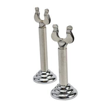 Chrome Table Menu Stand Clip 80mm / 3.25&quot;