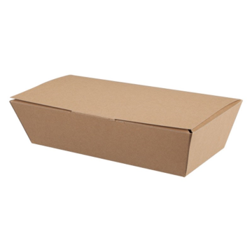Medium Kraft Boxes 250/220 x 125/95 x 60mm (Pack 150)