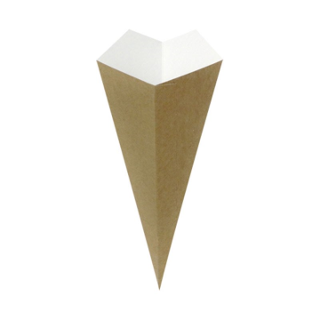 Small Kraft Cones 147 x 210mm (Pack 500)