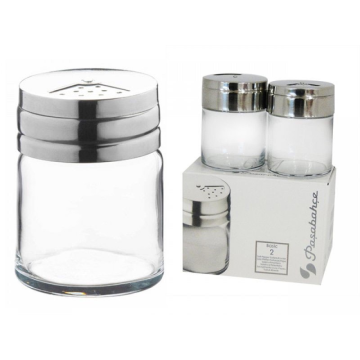 Basic Salt and Pepper Shaker Set 115ml