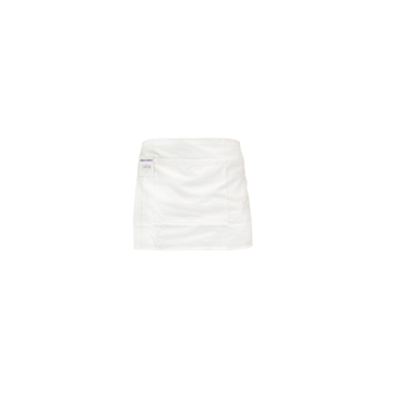 Waist Apron with Pocket Length 36cm Width 70cm White