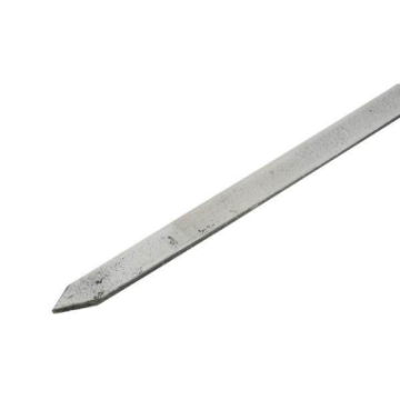 Flat Stainless Steel Skewer 12mm Thick 24&quot;