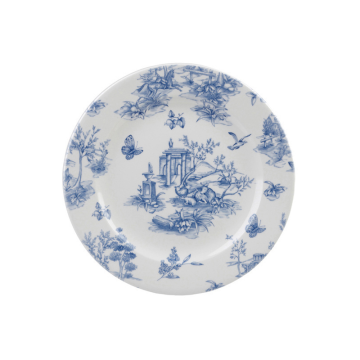 Churchil Vintage Prints Toile Prague Profile Plate 8&quot; (Pack 6)