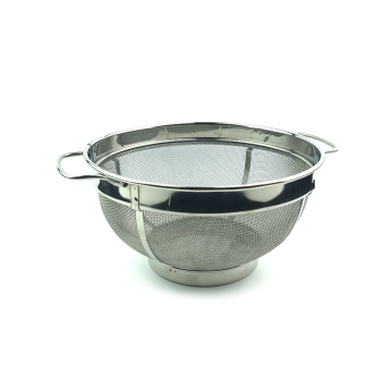 Stainless Steel Double Handle Multi Purpose Strainer 26cm