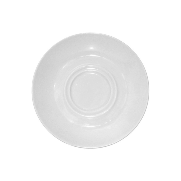 Churchill White Cafe Saucer Large 6.5&quot; (Pack 24)