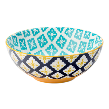 Cadiz Blue &amp; Yellow Bowl 6.3&quot;