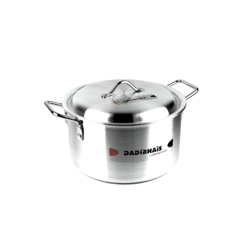 Super Aluminium Cooking Pot &amp; Lid No 5 10.3L