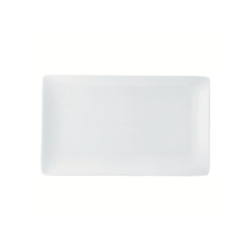 Pure White Rectangular Plate 11 x 6.25&quot; (28 x 16cm)