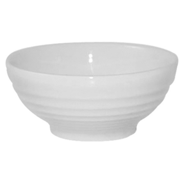 Churchil White Bit On The Side Ripple Snack Bowl 10oz